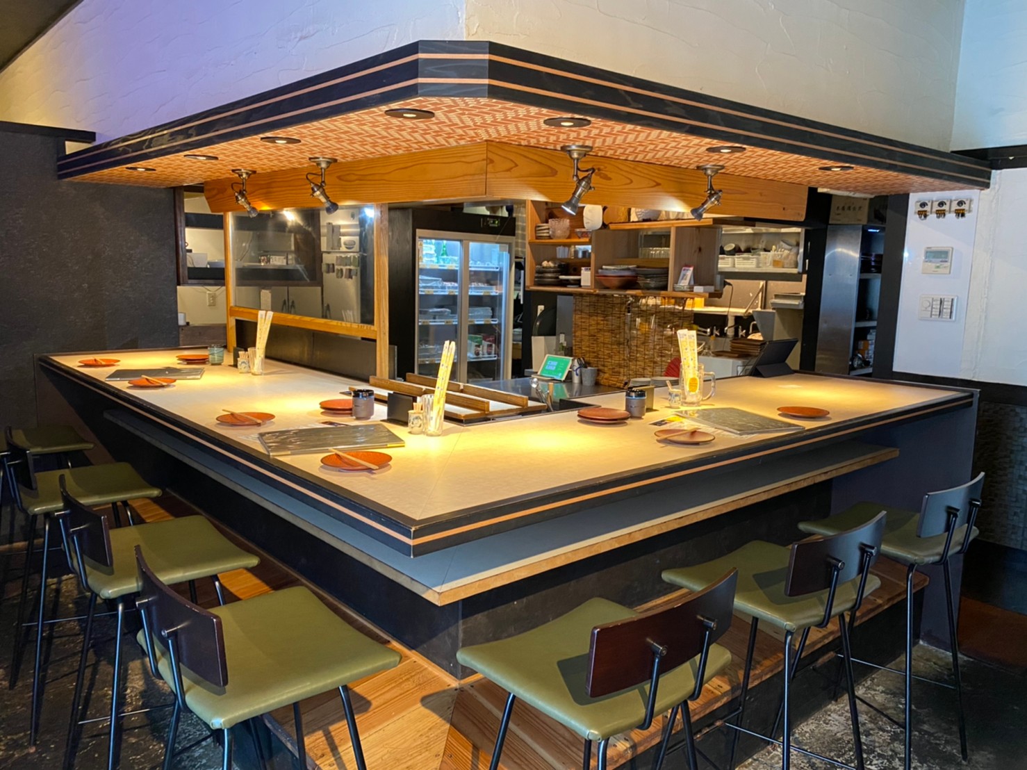 カウンター写真